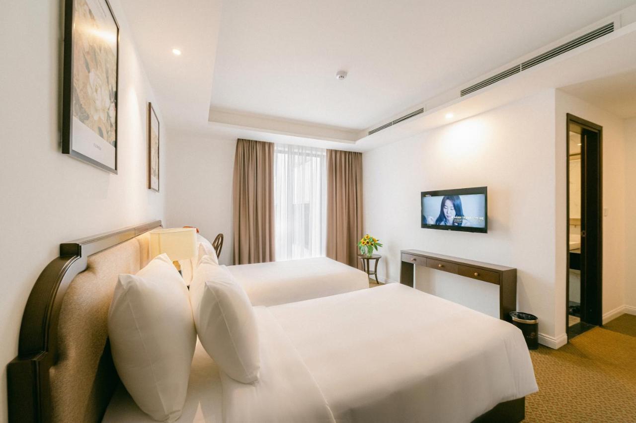 Marigold Hotel Hanoi Bagian luar foto
