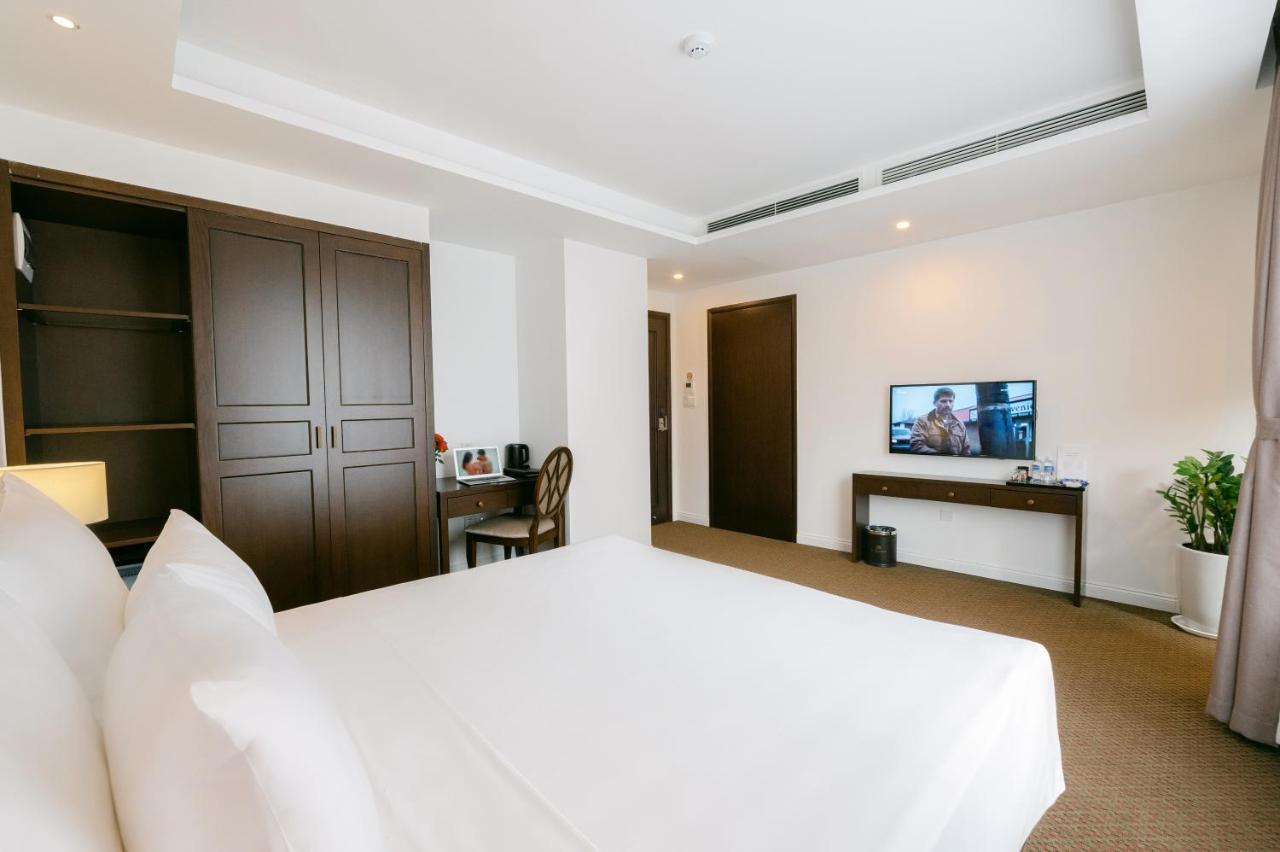 Marigold Hotel Hanoi Bagian luar foto