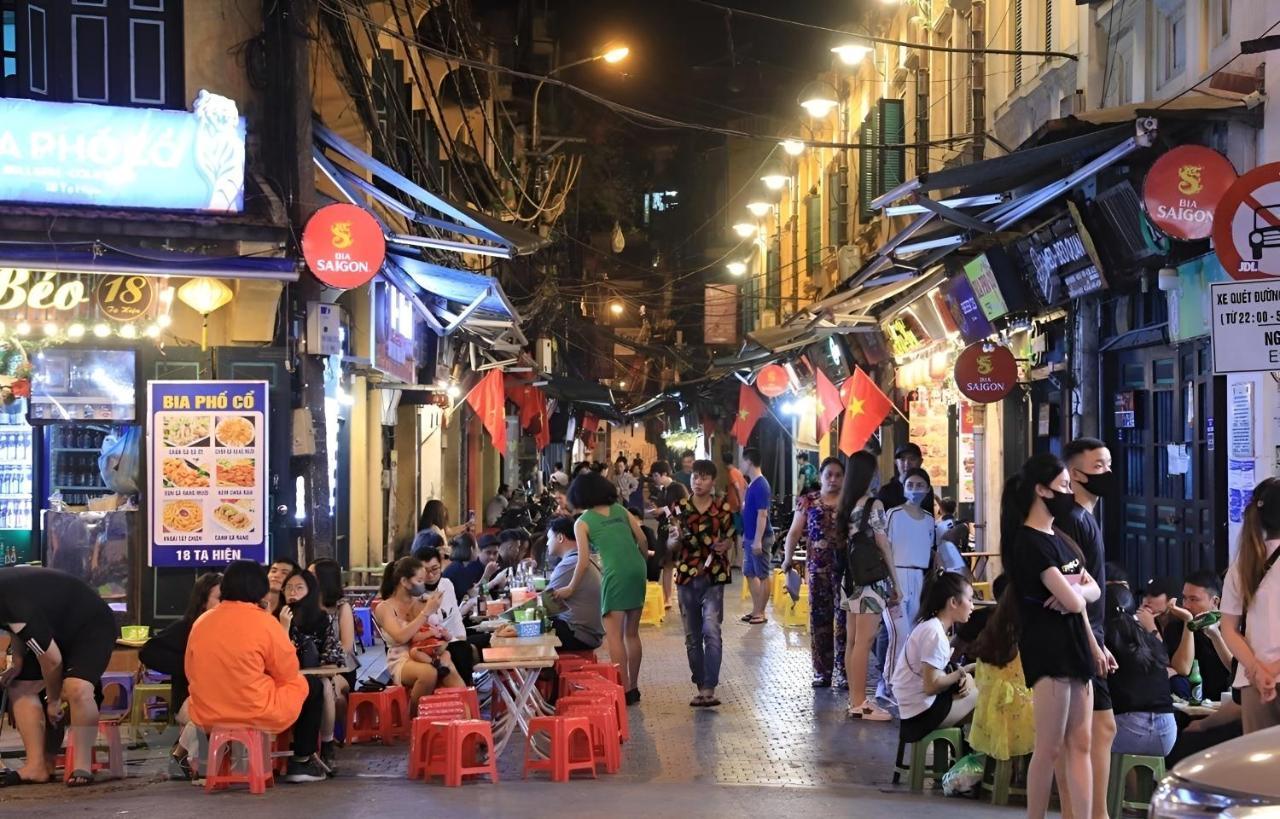 Marigold Hotel Hanoi Bagian luar foto